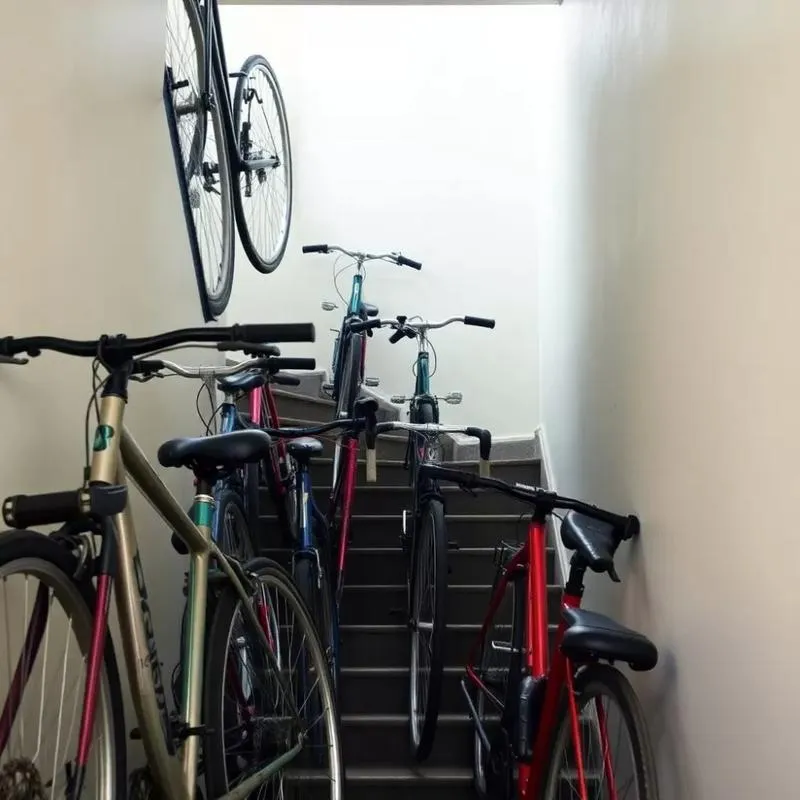 Czy trzymanie rowerów na klatce schodowej to dobry pomysł?