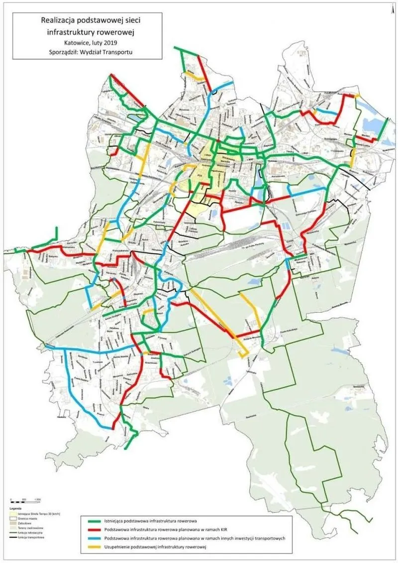 Leśne tereny rowerowe