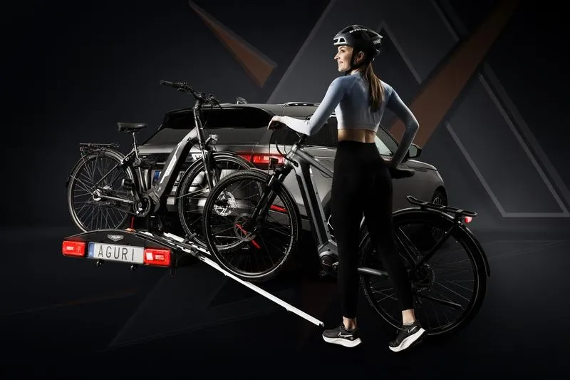 Mocowanie rowerów na dachu samochodu