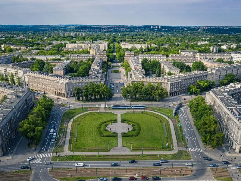 Trasa rowerowa Nowa Huta